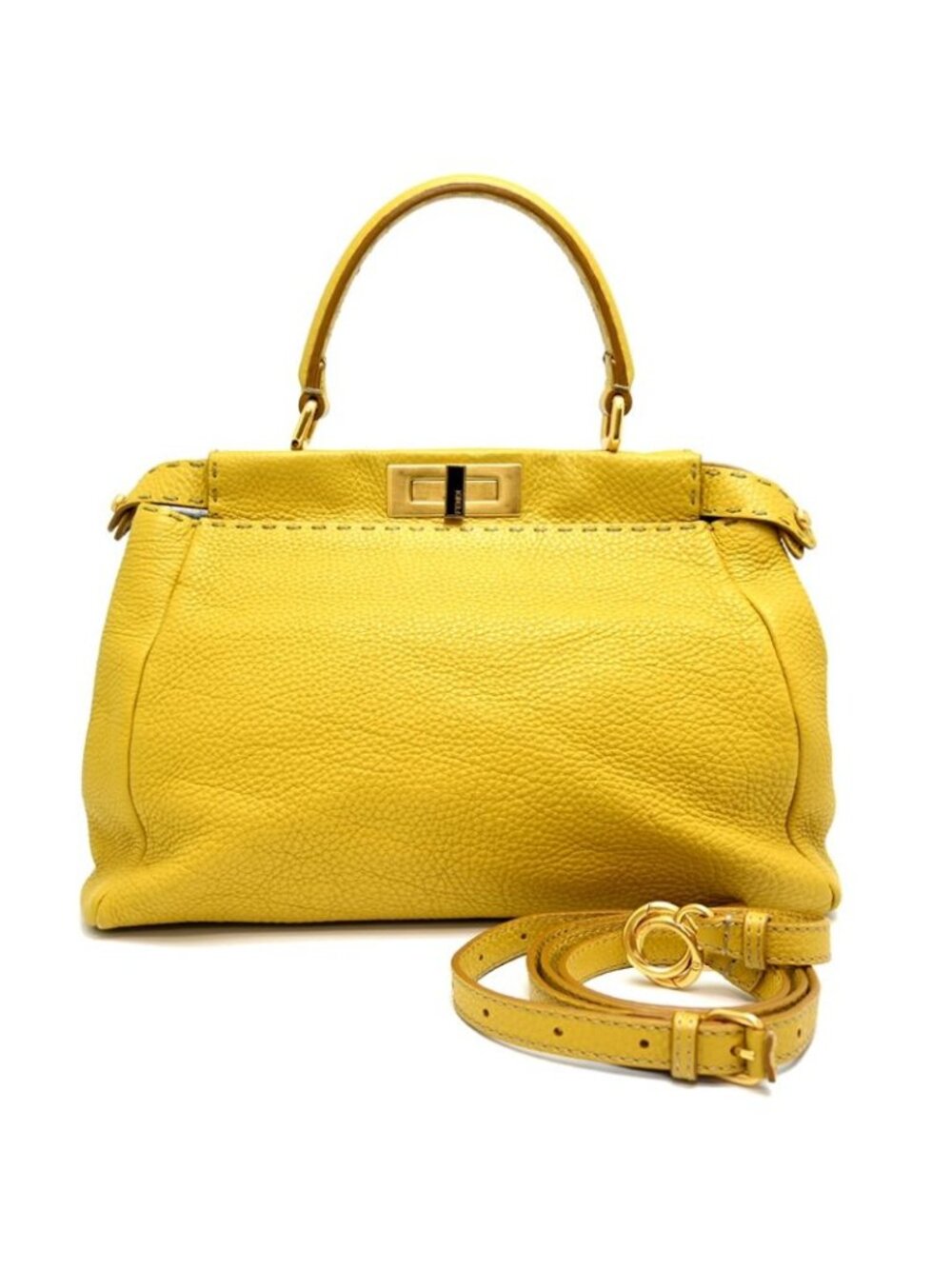 Fendi Handbag Yellow